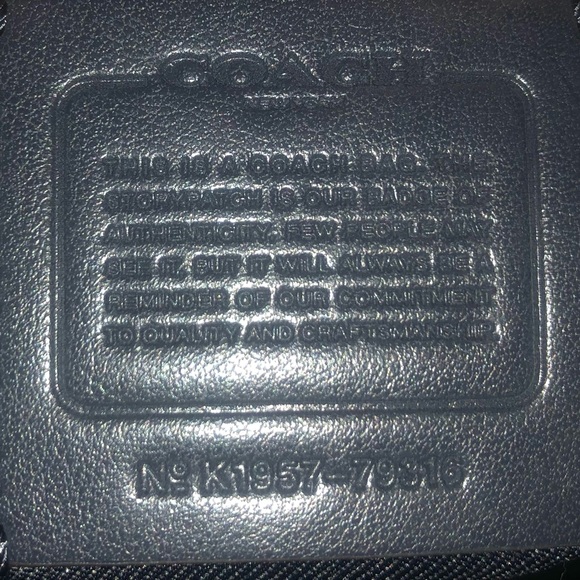 COACH Elise Satchel NWT Gunmetal/Marine Blue Leather - Picture 7 of 9